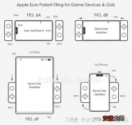 苹果公司公开游戏手柄专利，包含三种不同的外观设计