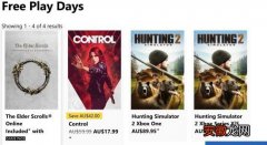 xbox金会员本周免费游戏《control》《模拟狩猎2》