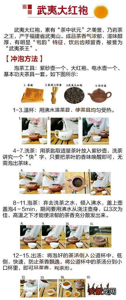 这九大名茶的冲泡方法你都会吗？