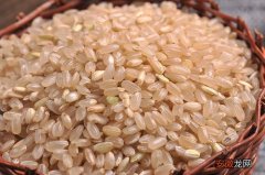 大米的热量高还是糙米的热量高