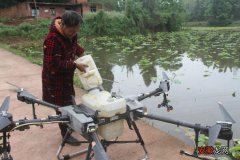 乐山：无人机喷洒农药 高科技助力农业生产