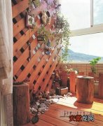 【阳台】时尚浪漫 打造阳台花园